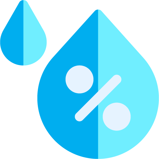 Uravnavanje vlažnosti in preprečevanje plesni ikona